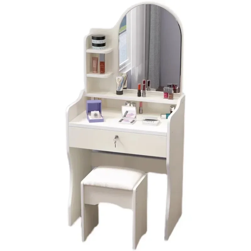 Classic Woman Dressing Table Nordic Beautiful Bedroom Dressing Table Drawer Makeup Multifunctional Tocador Maquillaje Decoration