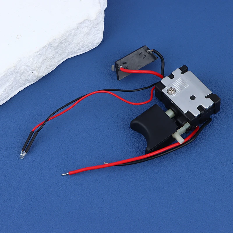 Drill Switch Electric Drill Dustproof Speed Control Push Button Trigger Switch DC Cordless