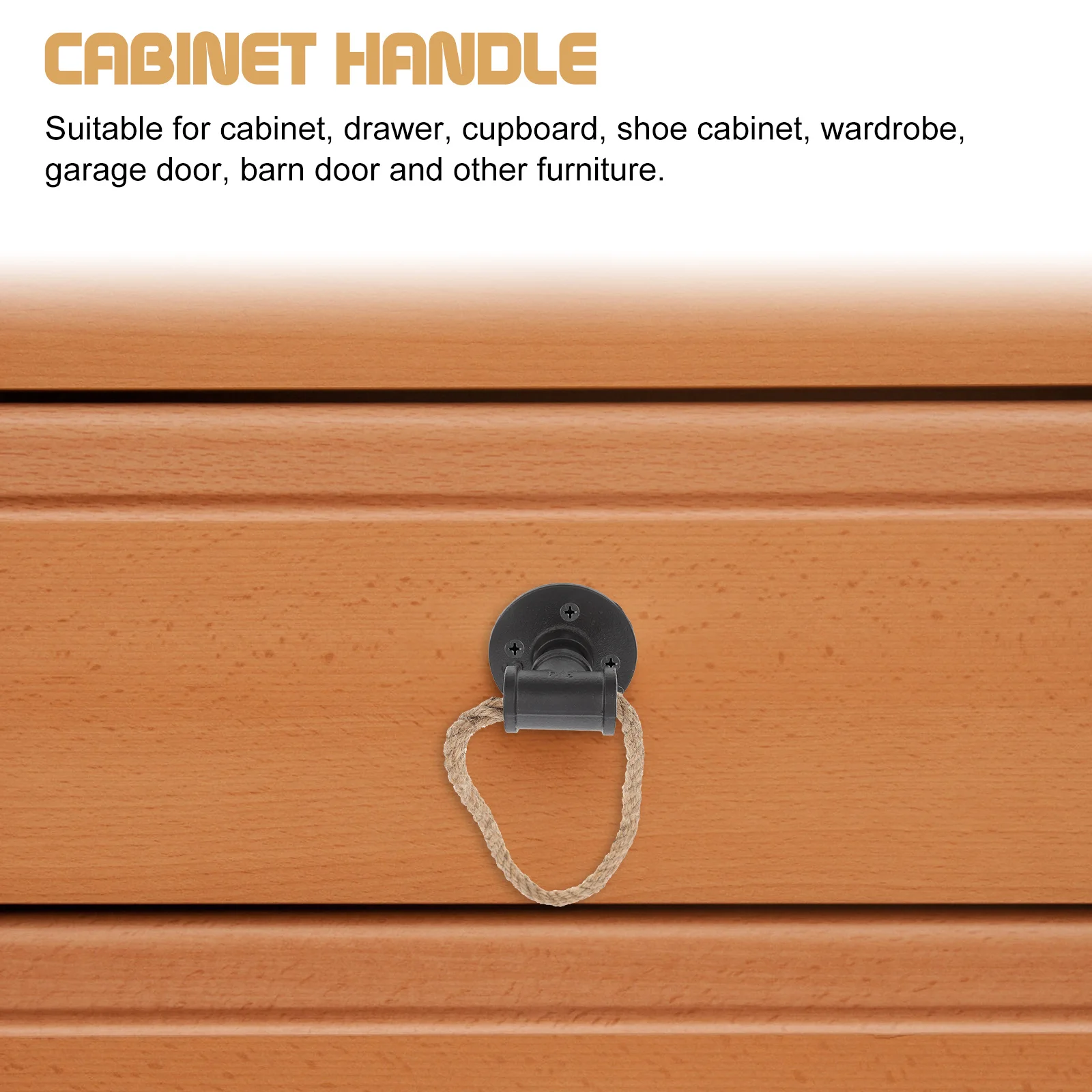 

Retro Handle Drawer Handles Kitchen Cabinets Knobs for Dresser Drawers Cupboard