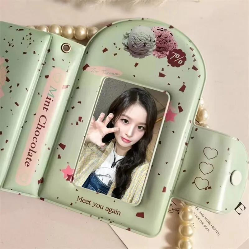 KPOP Organizing 32 Cards Card Book Album Card Album Binder Photocards Photocard Holder Photo Card Packaging Supplies Cute Book