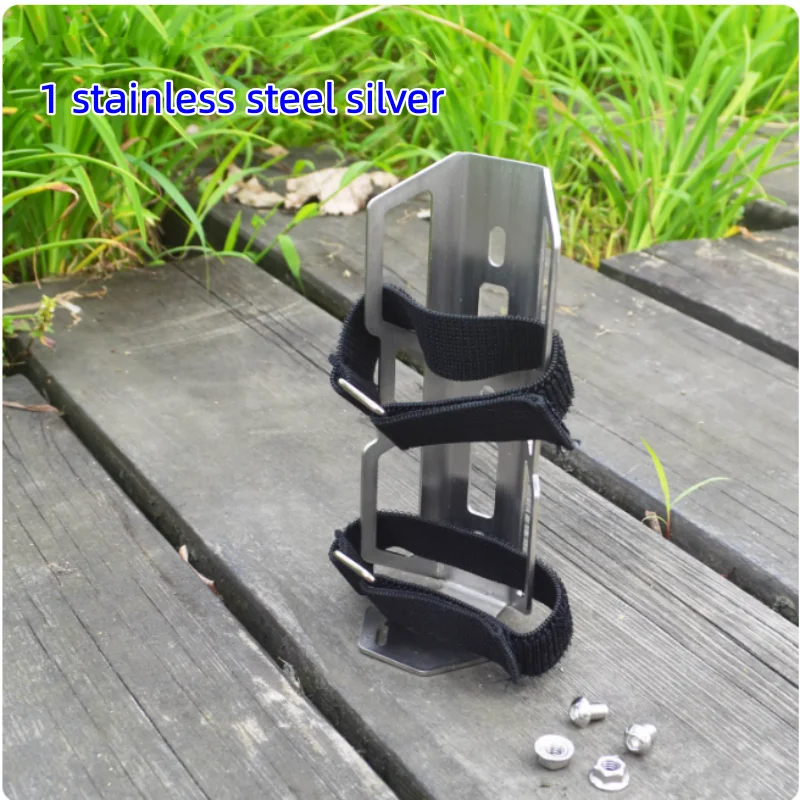 自転車用ユニバーサルステンレス製ケトルラック