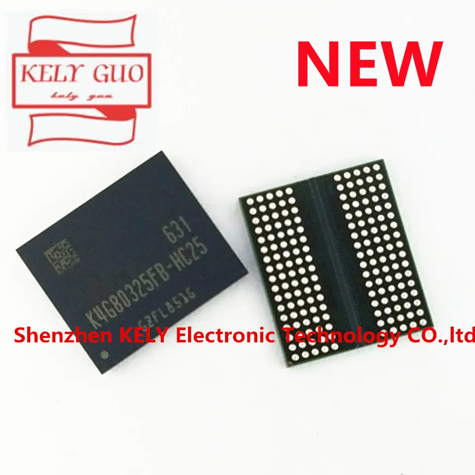 

(1piece) New K4G80325FC-HC25 K4G80325FB-HC22 K4G80325FB-HC03 K4G80325FB-HC25 K4G80325FB-HC28 H5GQ8H24MJR-R0C H5GQ8H24MJR-R4C BGA