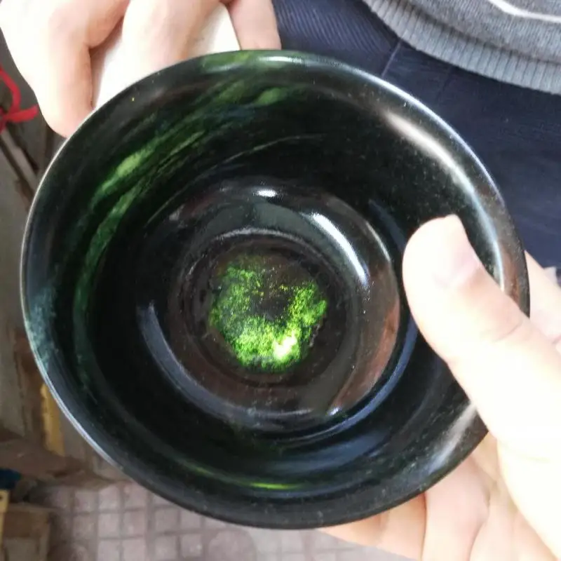 11*11cm naturalne Jade filiżanka Gongfu Teaware oryginalna chińska nefryt Hetian Jades miseczka na herbatę ręcznie rzeźbione kubki zdrowia Jade miska do ryżu