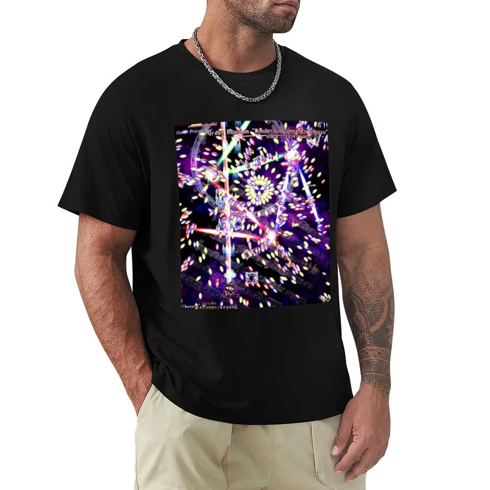 Ghostly Wheel Concerto Grosso T-Shirt oversizeds heavyweights shirts graphic tees funnys t shirts for men cotton