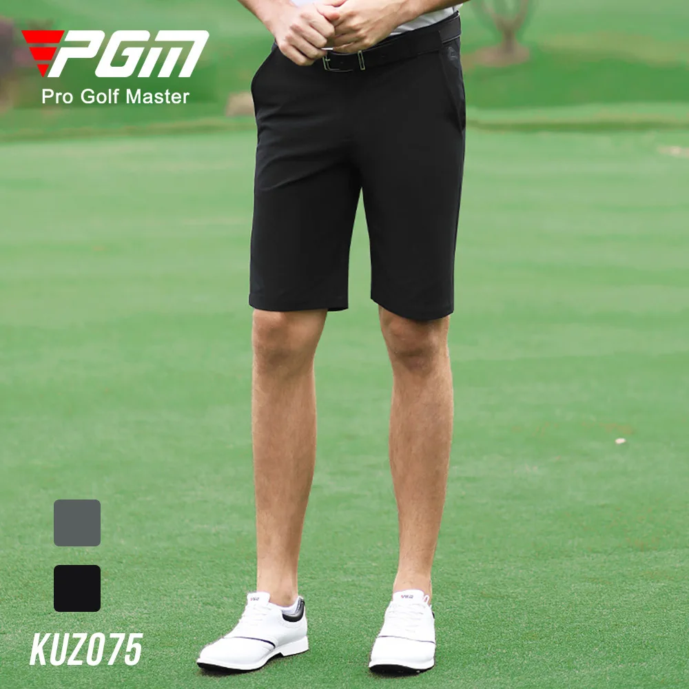 PGM golf pants men's five-point pants summer pants sports pants high elastic breathable