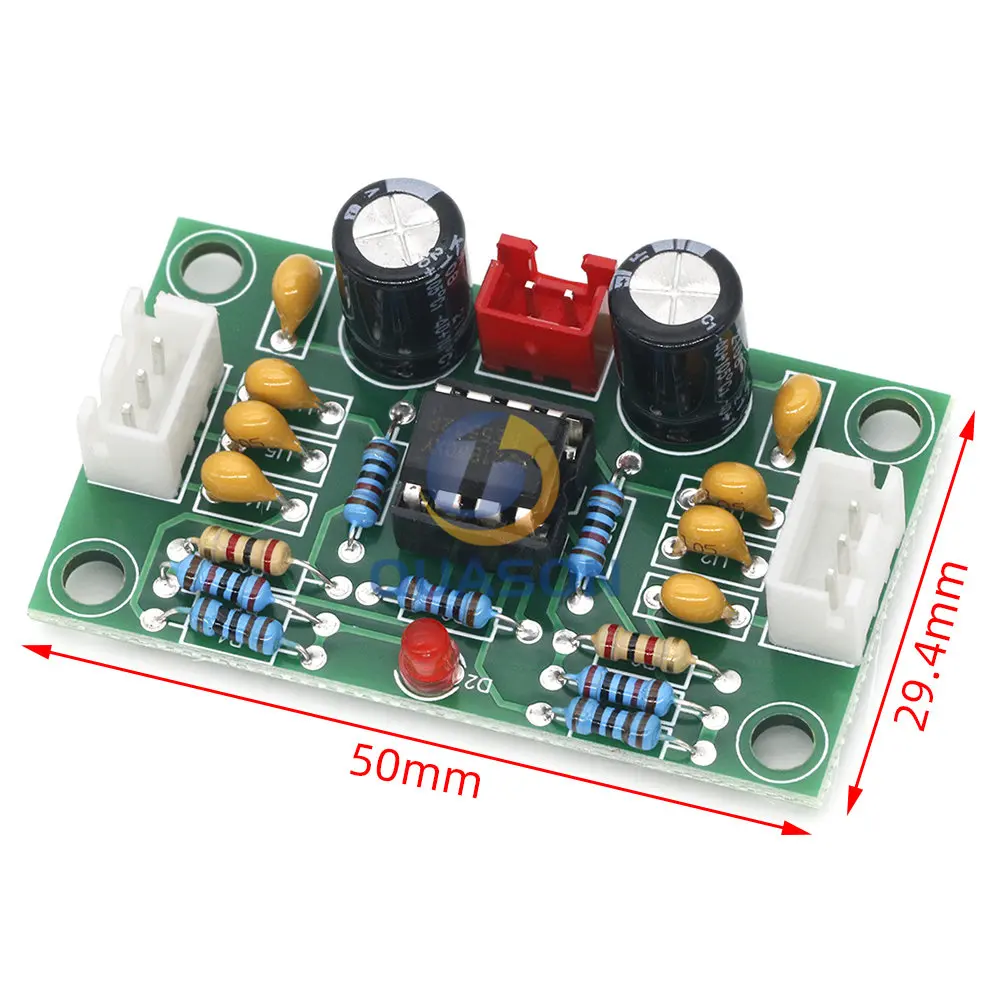 XH-A902 Audio Operational Preamplifier Board Module NE5532 Amplifier Front Panel Digital Tone Board Wide Voltage