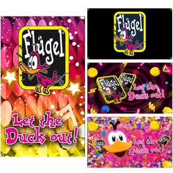 JimonFlag 90x150cm 3X5FT Flugels Flag Polyester Printed Banner For Decor