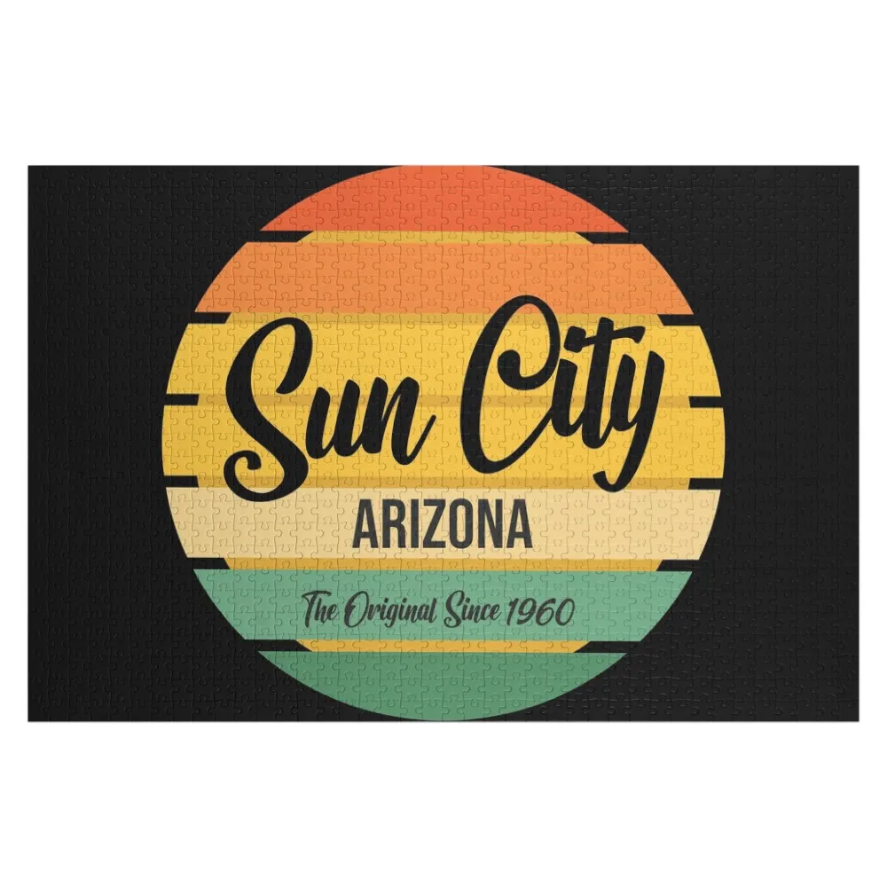 

Sun City Original Since 1960 Jigsaw Puzzle Custom Gifts Personalized Gift Married Personalized Gifts Puzzle