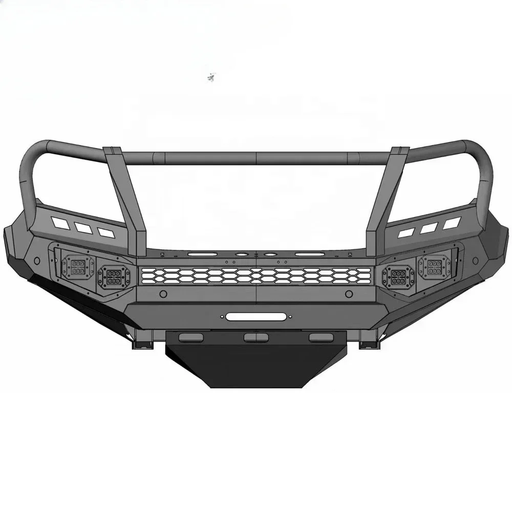 Pickup Trucks Front Bumper NP300 Front Bull Bar for NP300 with Light FOR SALE