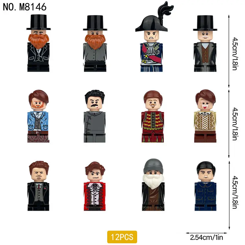 

M8146 City Building Block Toys High Quality Mini Characters Action Figuresricks Assembling toy birthday gift for kids