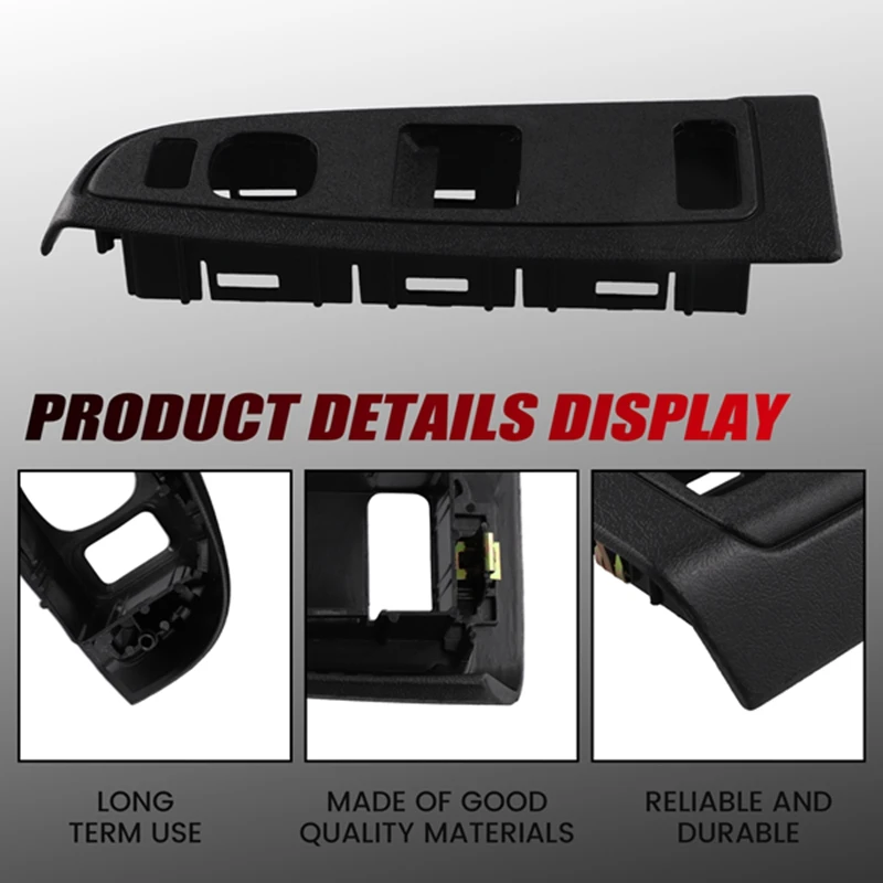 For Chevy Silverado GMC Sierra 2003-2006 Car Master Power Window Switch Bezel Regular Cab 15883318 15883322