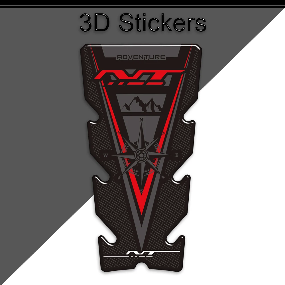 

Motorcycle For Honda NT 650 700V 1000 1100 NT650 NT1100 Adventure Protector Tank Pad Gas Fuel Oil Kit Knee Stickers Decals
