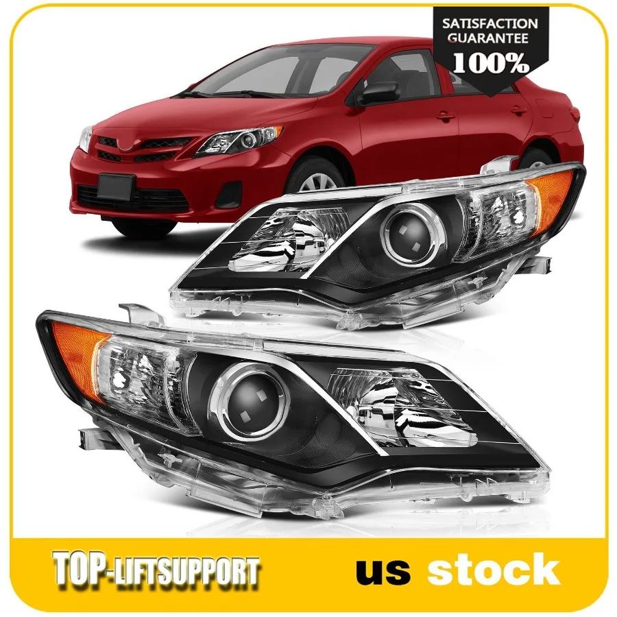 

For 2012 2013 2014 Camry w/Projector Headlights Assembly Left+Right Pair