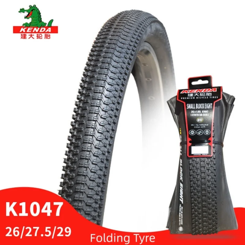 Kenda K1047 MTB Bicycle  Folding Tire Ultra-thin Mountain Bike Tyre 26 27.5 29 X 1.95 2.10 2.35 Bicycle Tires