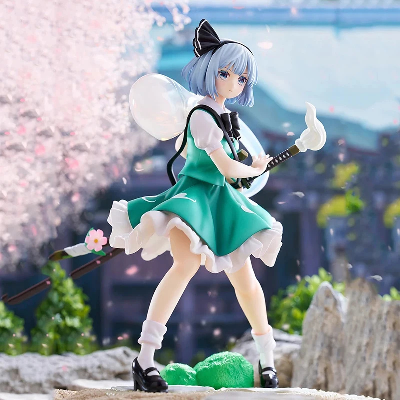 Genuine Original F:NEX Oriental Project Konpaku Youmu PVC 19CM Anime Figure Collectible Model Dolls Statuette Ornament Gift