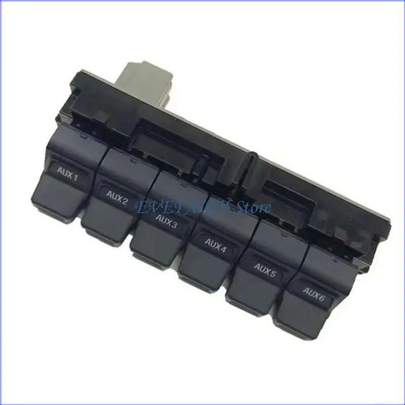 124B 6 Button Auxiliary Switches Module For F250 F350 F450 F550 2022 Models SW8732