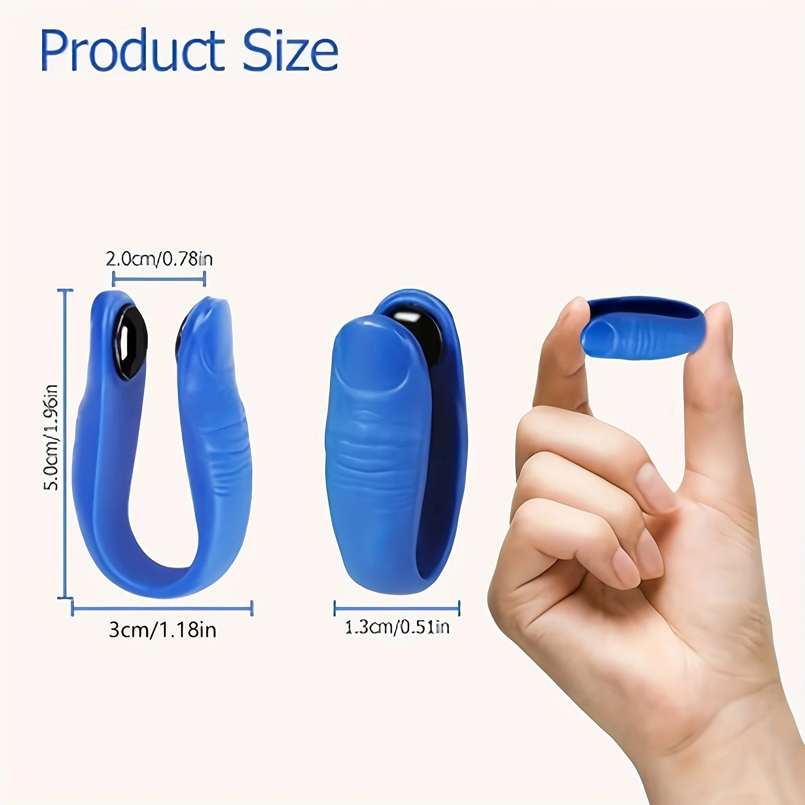 1pc, Acupressure Hand Pressure Clip, Palm Magnet Massage Migraine Relief Clip, Pressure Point Tool for Headache Relaxation