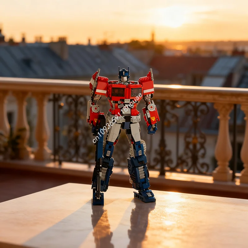 

1507 шт. MOC Optimus Prime Bundle IDW DonFig ver Модель Строительные блоки игрушки Строительство DIY Рождественские подарки Идея Дети День рождения