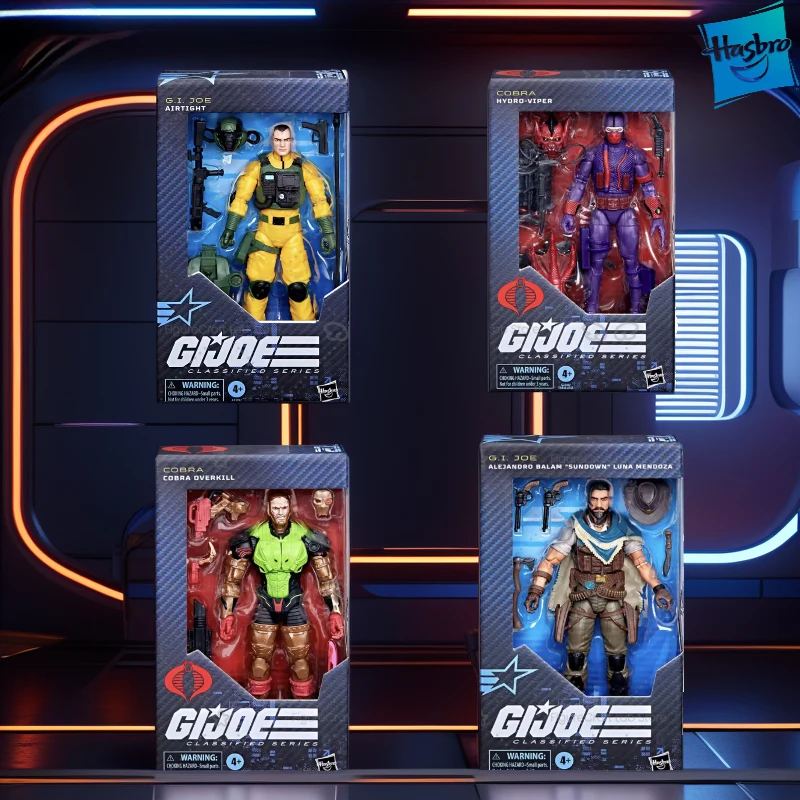 En stock Nuevo Original Hasbro G.I. Figura de acción de la serie Joe Classified para Alejandro Balam, Sundown, Luna Mendoza y Cobra