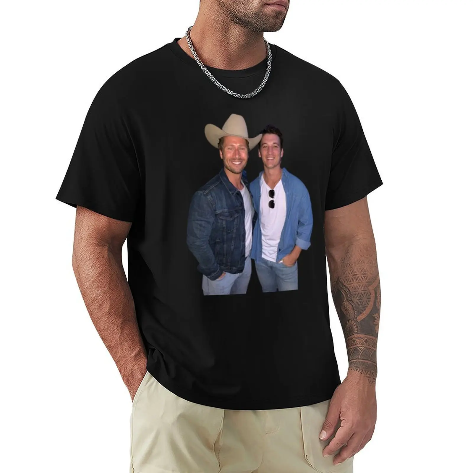 Glen Powell & Miles Teller T-Shirt Summer Festival T-Shirt