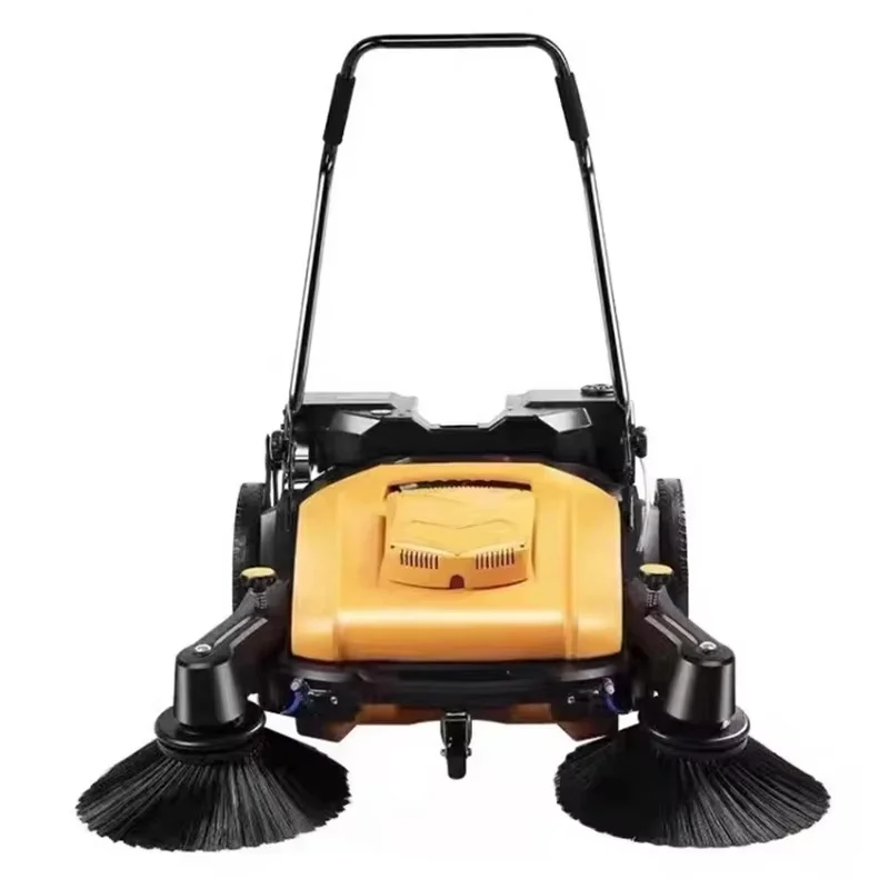 Mini Outdoor Park Garden Road Street Hand Push Floor Sweeper Cleaning Machine