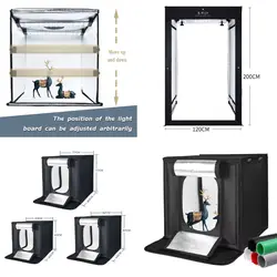 SH Dimmable Studio Large Indoor Portable Photography Light Box 45/65/80/200cm For Photography Portrait Photos Photo Studio