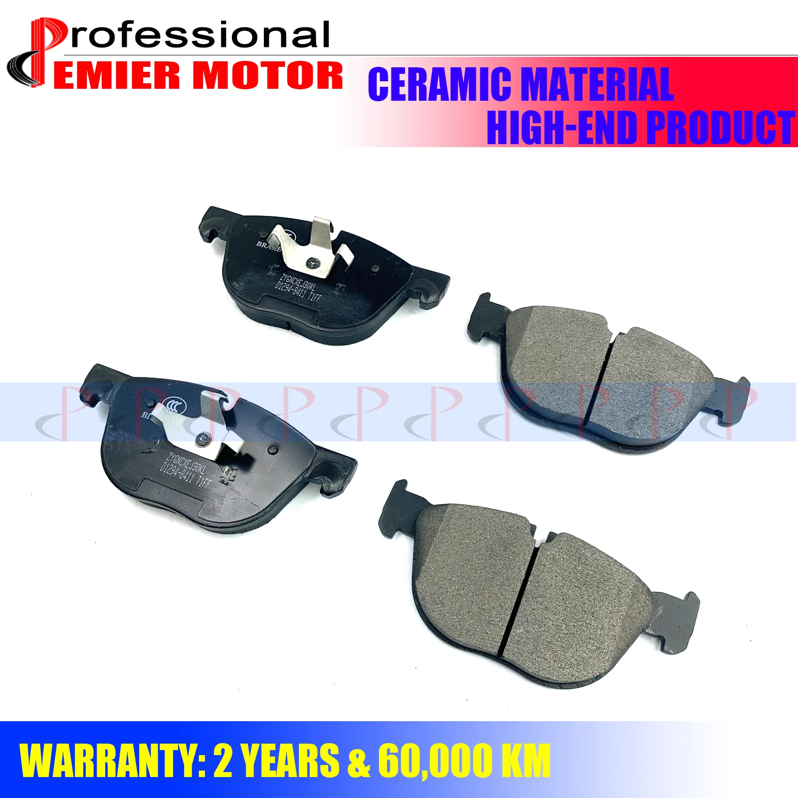 E70 E71 F15 F16 X5 X6 front Brake Pads for bmw Front brake pad kit 34116852253