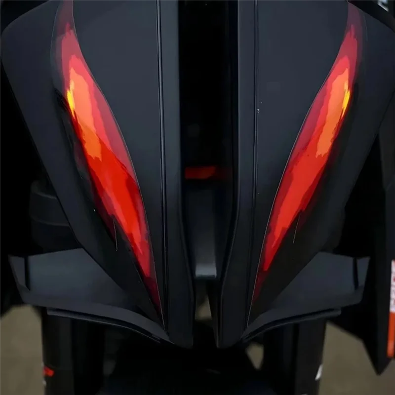 

For 1290 Super Duke R RR 2020-2024 Motorcycle Front Lip Guide Cover Downforce Winglet Aerodynamic Wing Front Spoiler