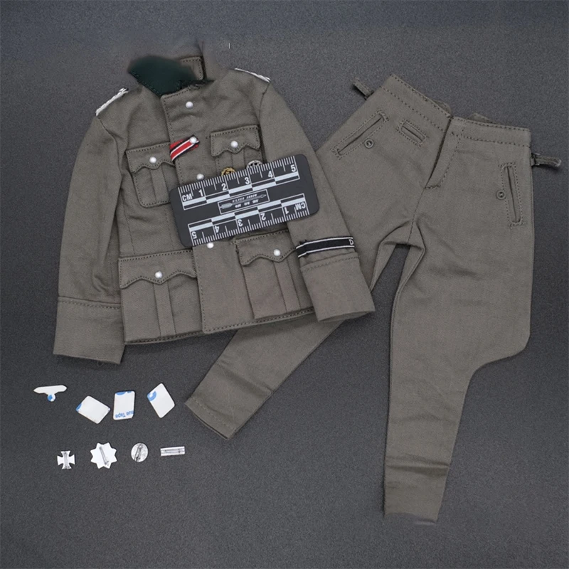 

1:6 Scale Soldier Uniform Clothes Pant D80172 Costume Model 12 inch Movable Soldier Static Decoration Collection