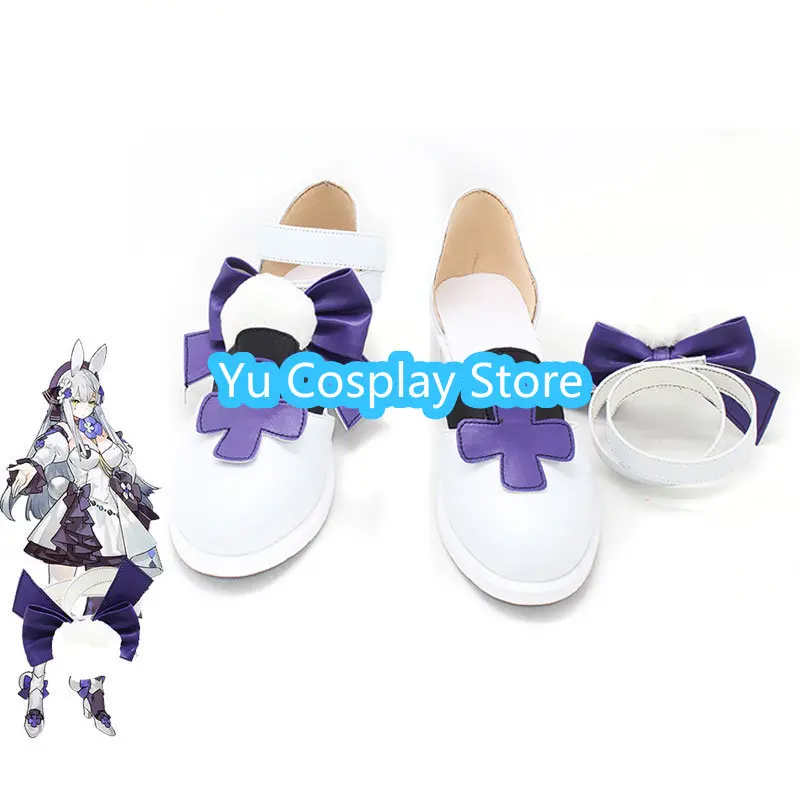 Chaussures de Cosplay en Cuir PU pour Fille, Bottes de Carnaval d'Halloween, Accessoires sur Mesure, HK416