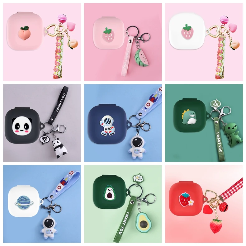 Cartoon  Case for Anker Soundcore Life P3 Case Cute Animal Silicone Bluetooth Earphones Cover Case Fundas