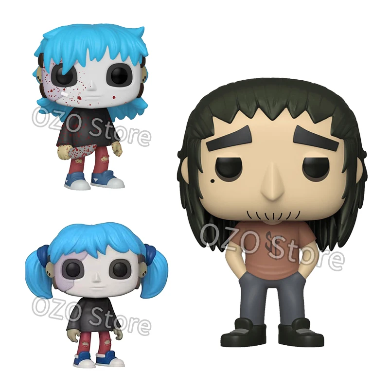 Popularne Gry Sally Face Sal Fisher # 876 Figura Larry # 875 – kolekcja figurek z winylu, modele zabawek, idealny prezent.