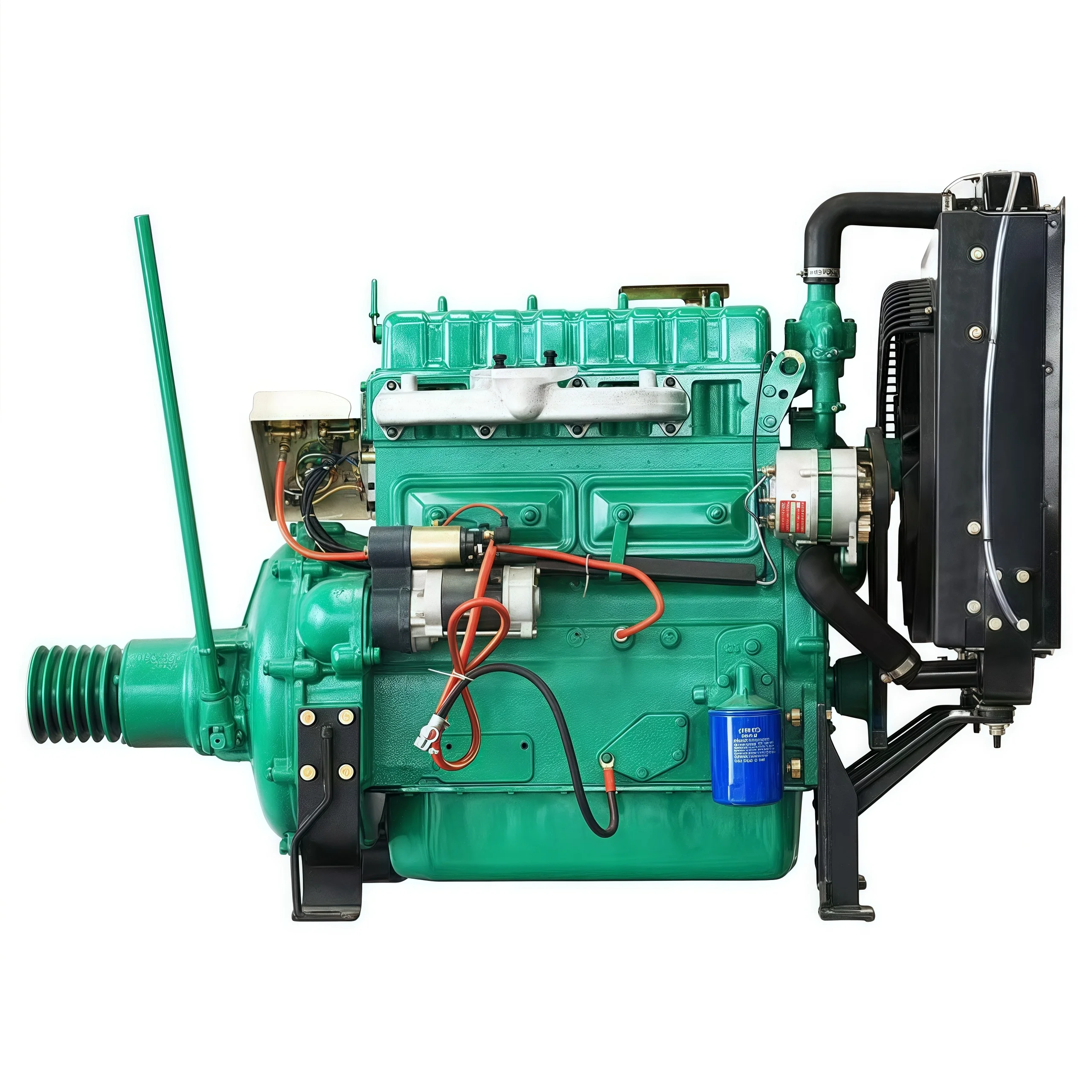 

High Power 70cc Electric Start Air Compressor Essential Motors Pumps Bulk Cement Tank Truck Engine Manufactured China