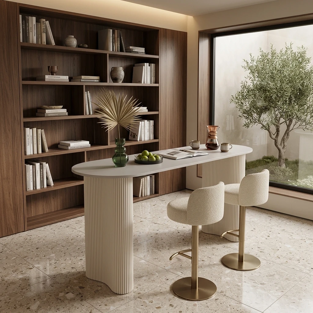 Commercial Kitchen Small Space - # Elegante Tavolo da Bar a