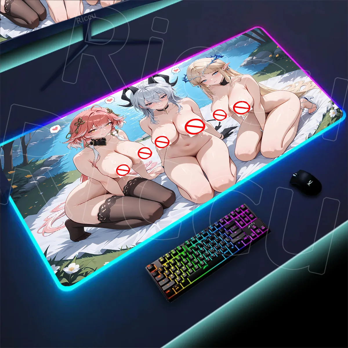 

Hot Wuthering Waves Coletta Cartethyia Sexy Hentai Mouse Pad Anime Chest Adult Nude Mouse Pad Big Boobs Game Laptop RGB Desk Mat