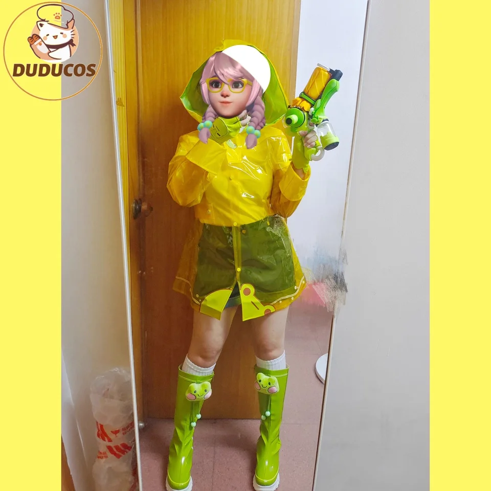 

Новые Overwatches Mei Meiling Zhou Косплей Костюм Плащ Рубашка Брюки Для Игровой Вечеринки На Заказ