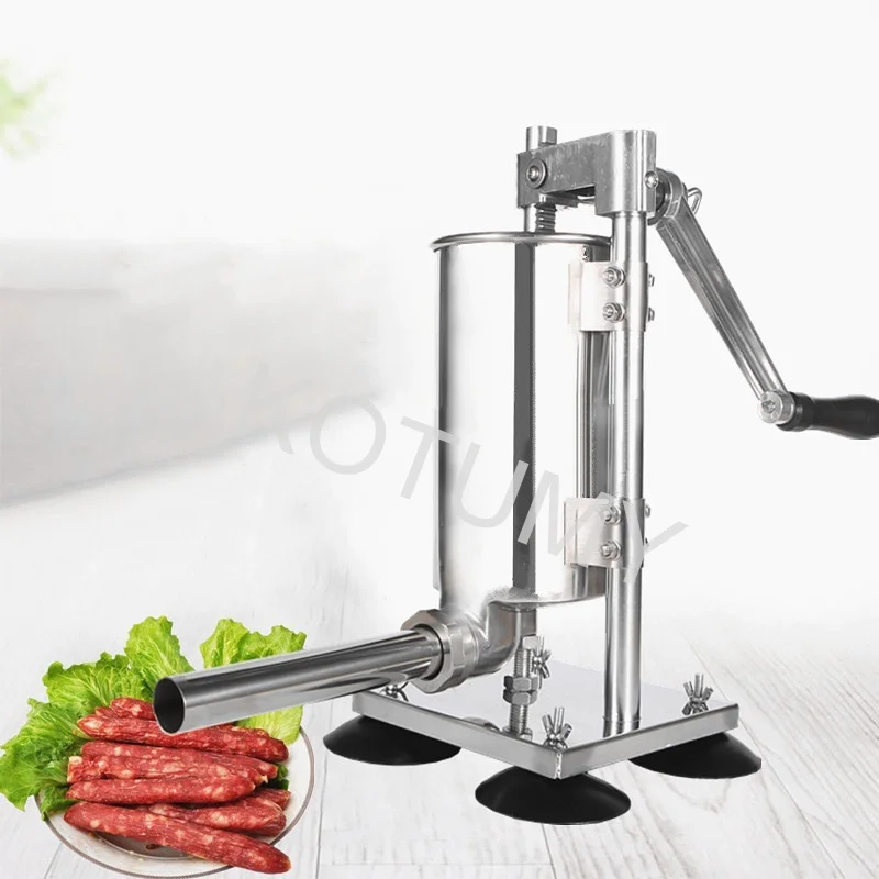 Commercial Manual Sausage Stuffer Three-Dimensional Sausage Making Machine Stainless Steel Sausage Machine Sausage Making