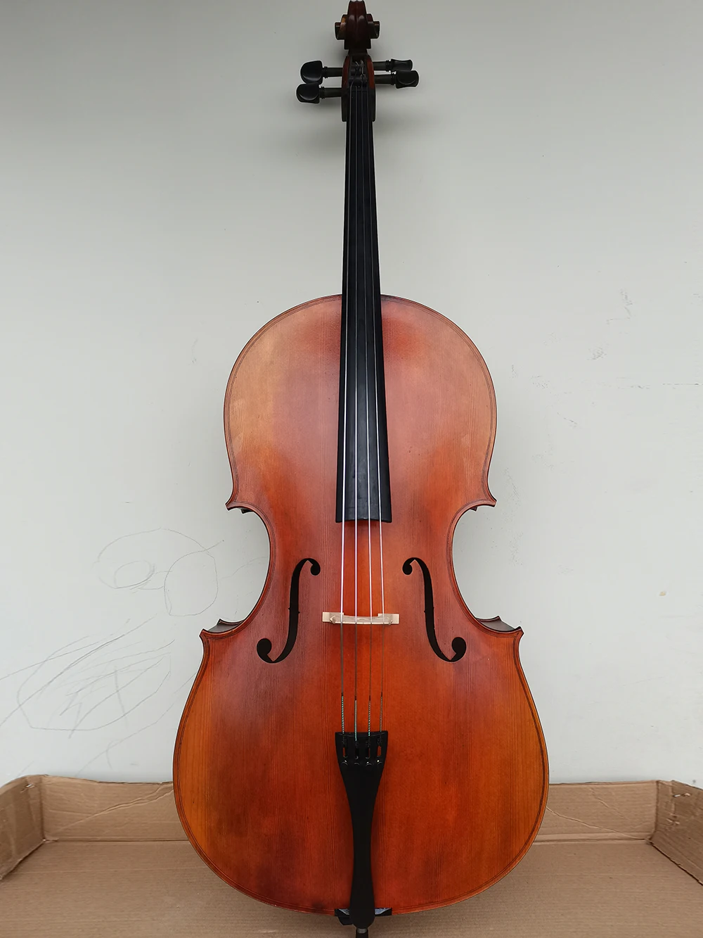 high-grade Montagnana Cello Europe spruce Wide body cello 4/4 handmade Vintage Oily Varnish varnish Adult Stringed instrument