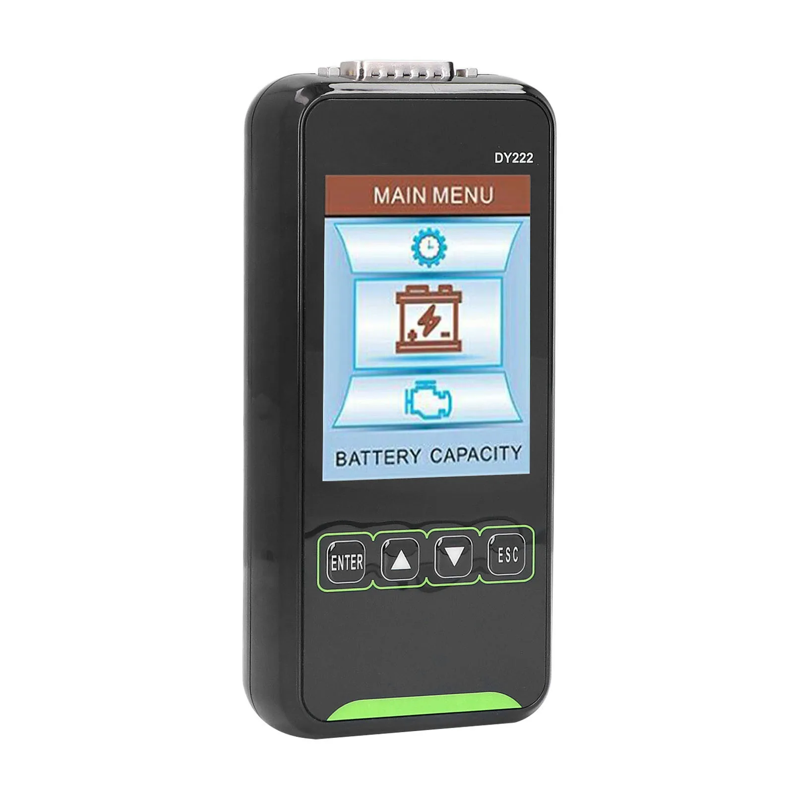 DY222 12V 24V For battery Diagnostic Device with LCD Screen for Capacity Cranking and Charging System Evaluation