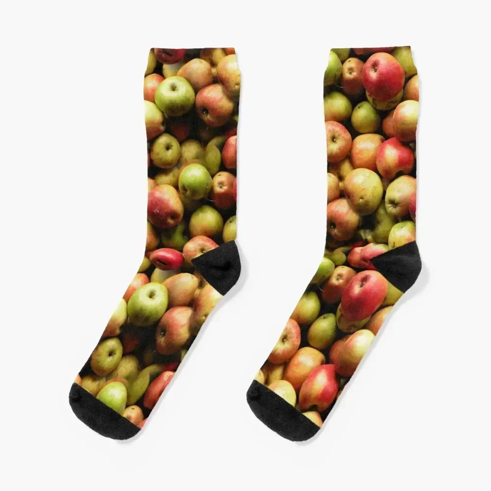 Soon to be Cider (pattern) Socks Crossfit Thermal man winter men cotton high quality golf Socks Woman Men's