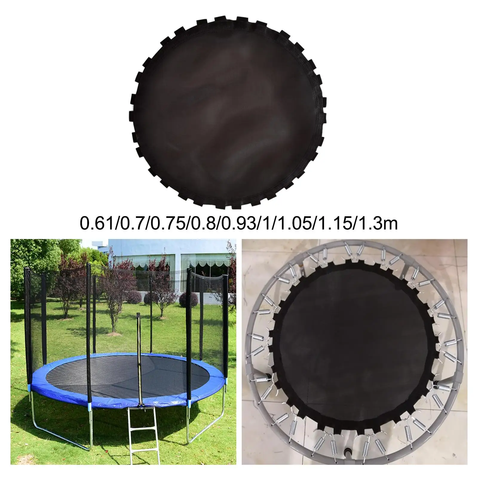 Trampoline Mat Lightweight Gymnastics Accessory Durable Jumping Fabric