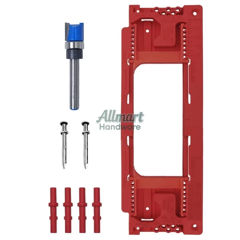 Installation kit for hinge door lock opening locator door hinge, easy to install, available in multiple colors