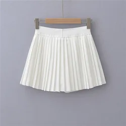 Women Irregularly Tennis Skirts A-line Quick Drying Permeability Pleated Skirt Fashions Fitness Running Golf Sports Short Skirt