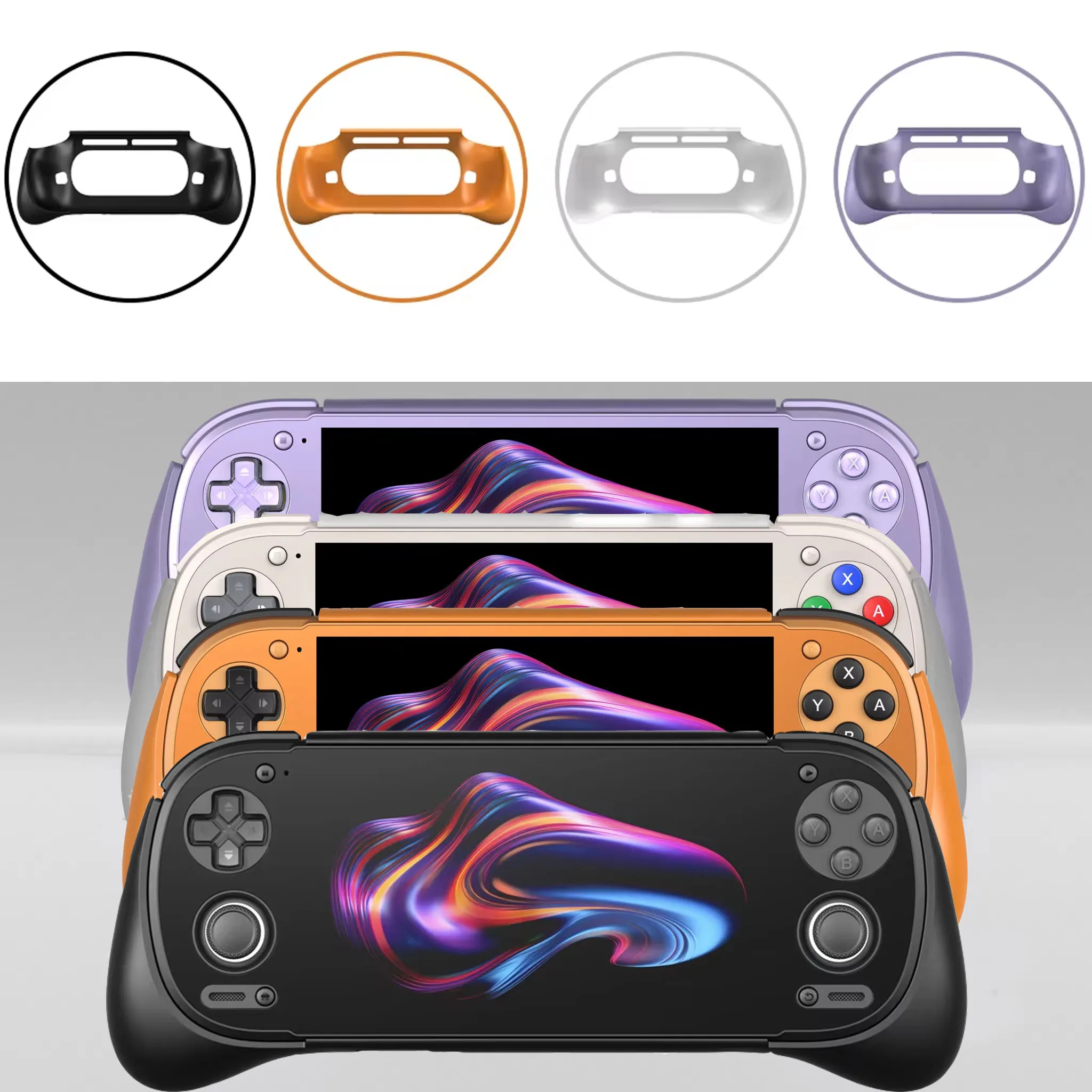 

Protective Cover for Retroid Pocket 6 Game Console Grip Portable for RP6 Handheld Grip Game Control
