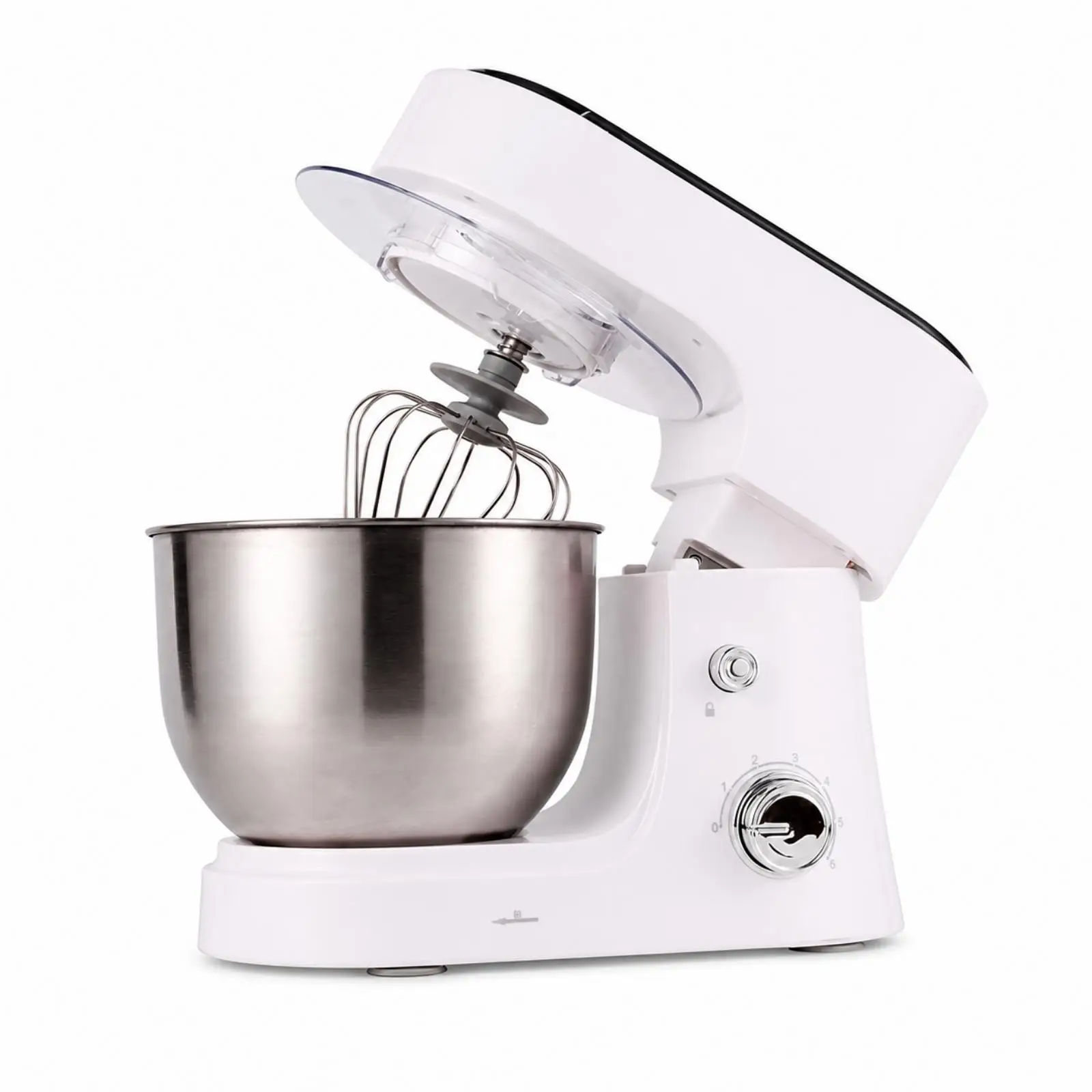Stand Mixer with Stainless Steel Bowl High-Performance Stand Mixer Easy to Clean for Cooking Aficionados, Home Cooks, Pastry