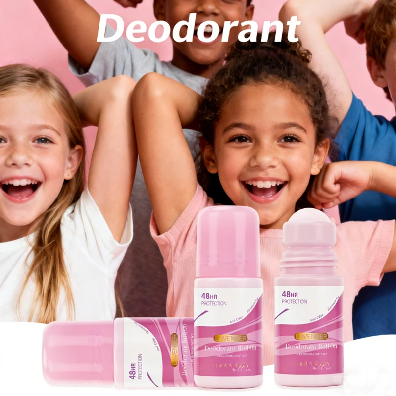 

Дезодорант-роллер с 5 ароматами, 48-часовая защита от пота, контроль запаха подмышек, портативный дезодорант для ежедневного использования