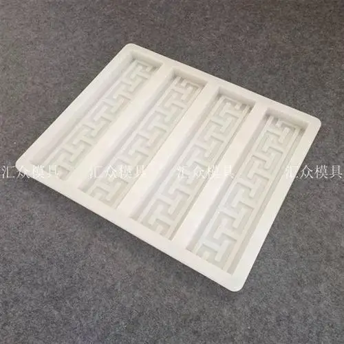 

Thickened antique back line brick carving cement mold T-shaped shadow wall ancient building border decoration