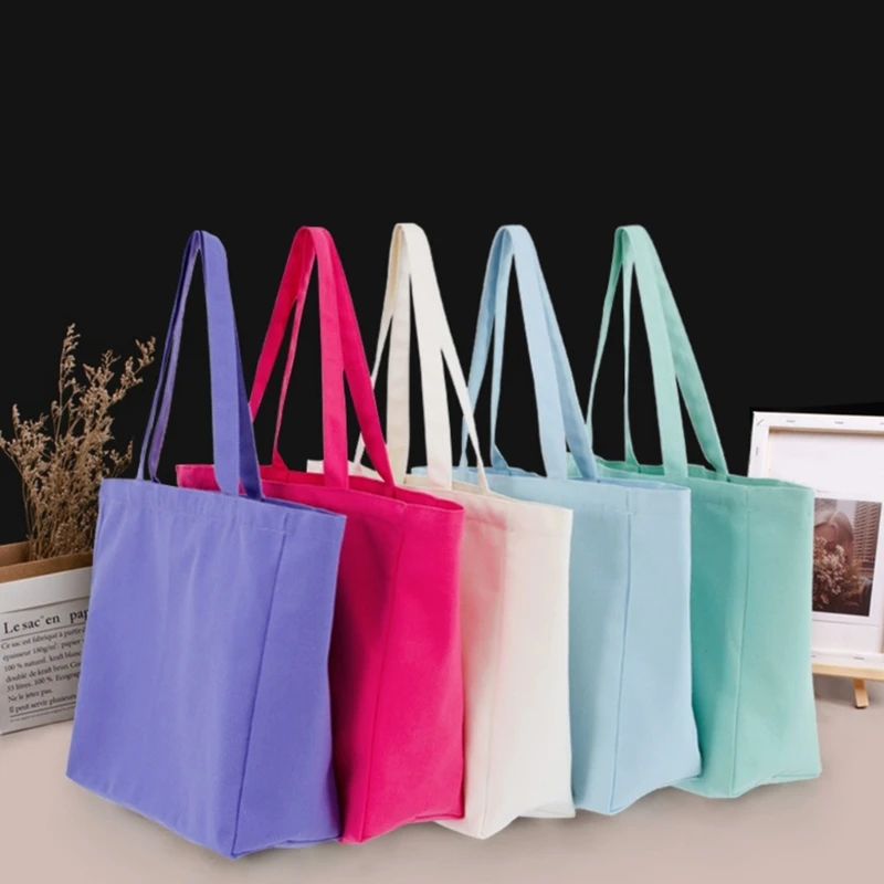 Draagtas kleur Shopper Casual handtas Winkelen schoudertas met grote capaciteit