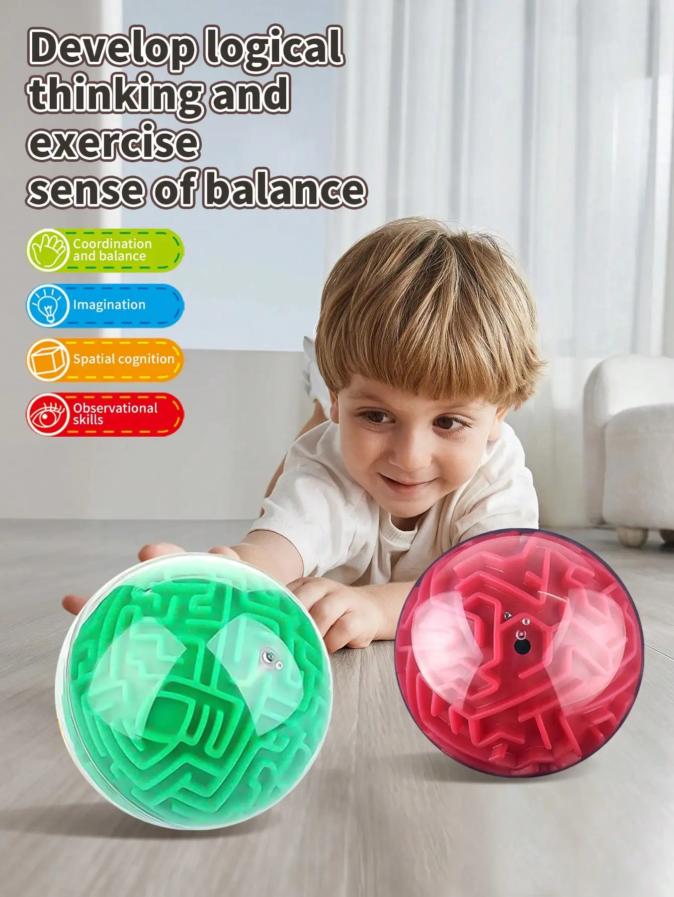 1 pc quebra-cabeça caminhada grânulo labirinto bola brinquedos exercício pensamento e capacidade de reação jogo de interação para adolescentes meninos e meninas presente