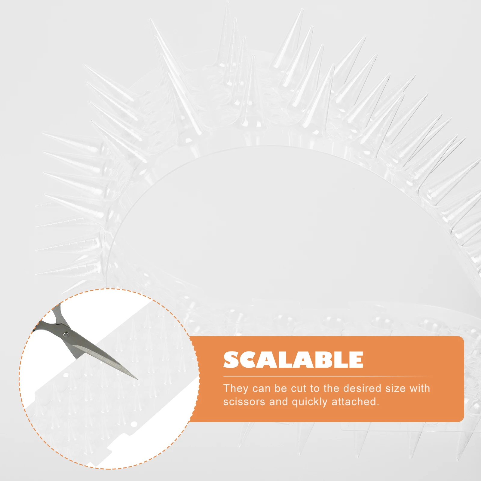 

10pcs Anti Cat Thorn Plastic Deterrent Cat Scat Mat Prevent Cushion Outdoor Indoor Garden Supplies Portable Bird Cats